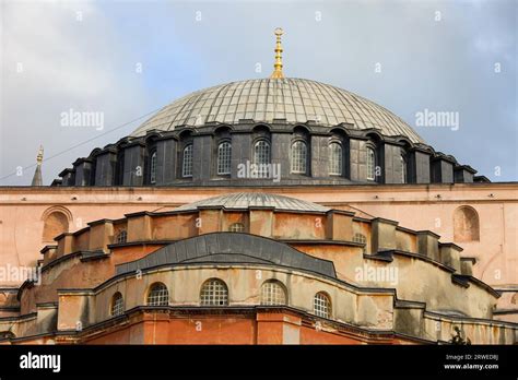 Byzantine Style Architectural Details Of The Hagia Sophia The Church