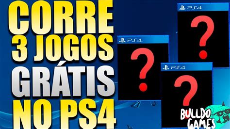 Corre 3 Jogos GrÁtis No Ps4 Agora SÓ Baixar E Jogar 1 Jogo GrÁtis P Sempre Youtube