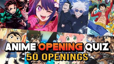 Adivina El Opening De Anime Test De Anime Nivel Facil Youtube