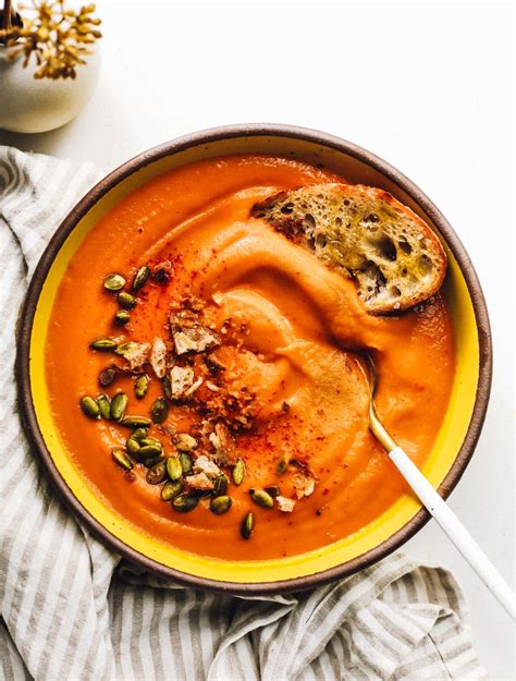 Easy Roasted Buttercup Squash Soup • Heartbeet Kitchen