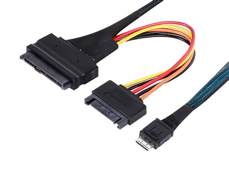 SLCB3911 OCuLink SFF-8611 to U.2 SFF-8639 Cable