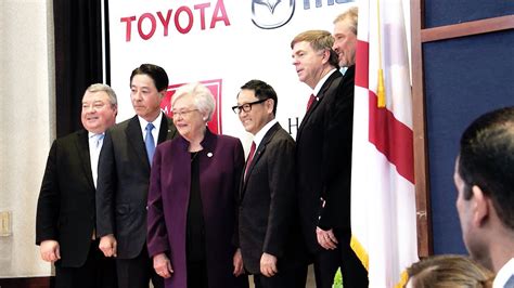 Full Version Press Conference On Toyota And Mazdas New Us Joint