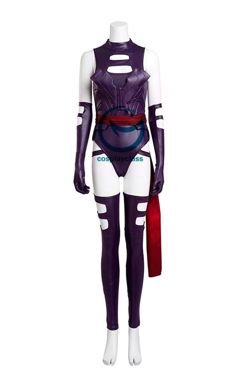 Psylocke From X Men Costume OliviaMunn Marvelcomic Cosplay Costume