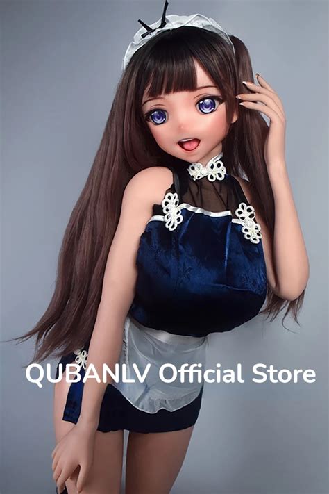 QUBANLV Japanese Anime Sex Doll TPE Silicone Real Masturbation Doll