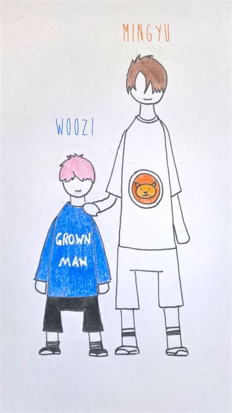 Pin By Daph Airy On Seventeen Fanart Mingyu Mingyu Seventeen Woozi