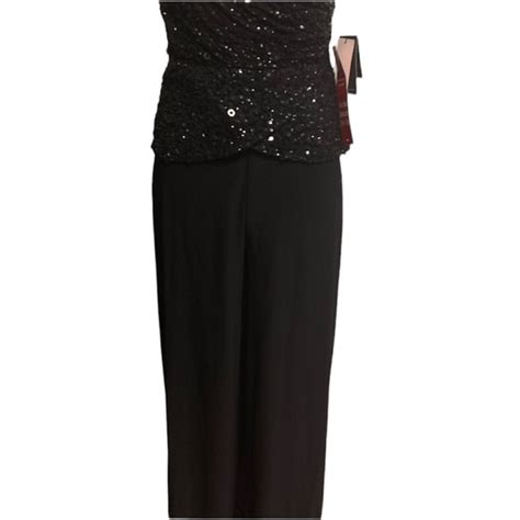 Adrianna Papell Pants And Jumpsuits New Adrianna Papell Petite Beaded