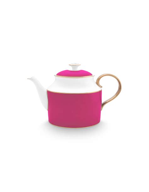 Pip Studio Chique Theepot Goud Roze 1 8L