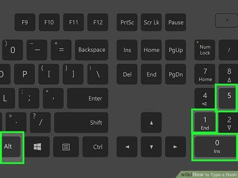 How To Type A Dash On Pc Os Linux And Html