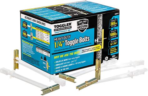 Toggler X In Snaptoggle Toggle Bolts Hollow Wall Pack