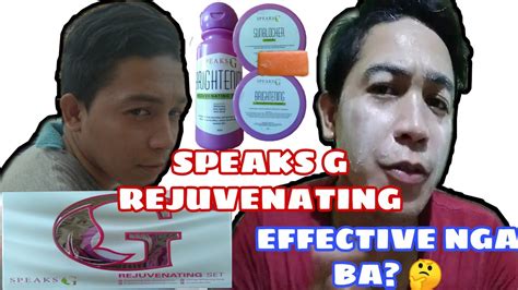 Speaks G Rejuvenating Set Effective Nga Ba Youtube