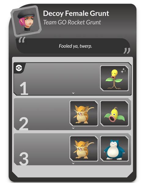 Team rocket leaders lineup : r/PokemonGoMystic