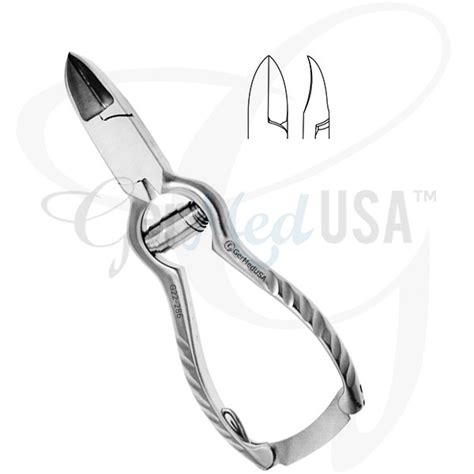 Nail Nipper Concave Jaws Barrel Spring GerMedUSA Inc