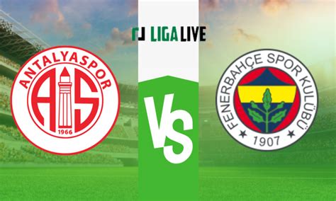 Antalyaspor Fenerbahce Tipp Prognose Und Quote Ligalive