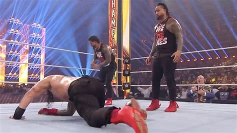 The Usos Turn On Roman Reigns At Wwe Night Of Champions