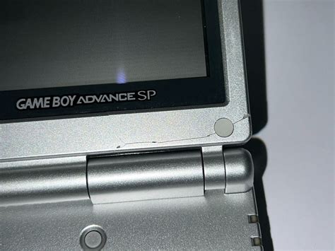 Nintendo Game Boy Advance SP GBA SP Konsole Silber Kaufen Auf Ricardo