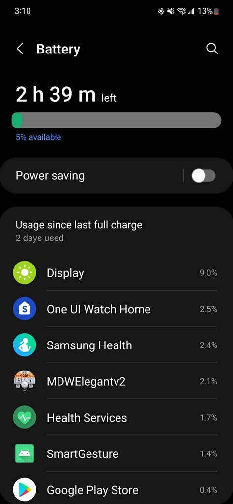 Galaxy Watch 4 40mm Battery Life! : r/GalaxyWatch