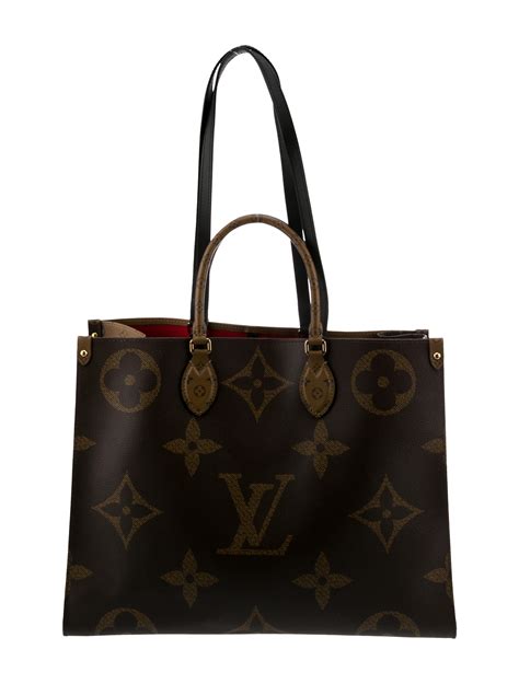 Louis Vuitton Giant Monogram Empreinte Onthego Gm Black Totes Handbags Lou787071 The Realreal