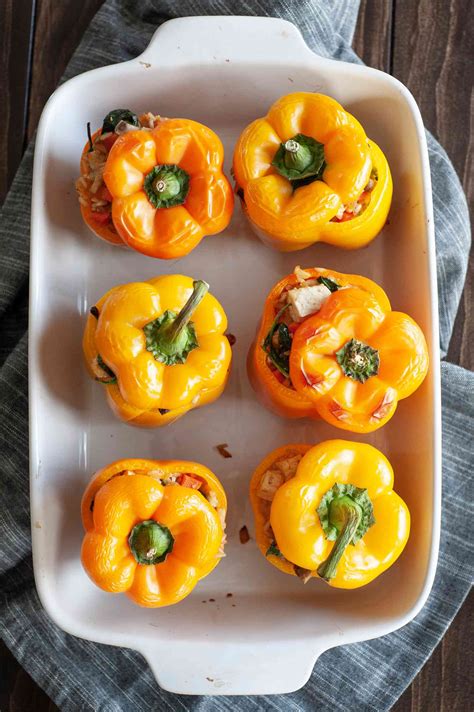 Vegetarian Stuffed Peppers Recipe