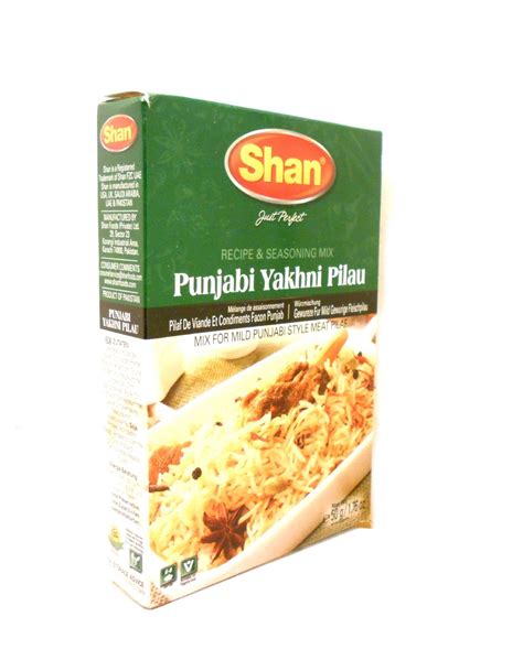 Shan Pilau Biryani Spice Mix For Delhi Style Meat And Condiments Pilaf Buy Online At The Asian