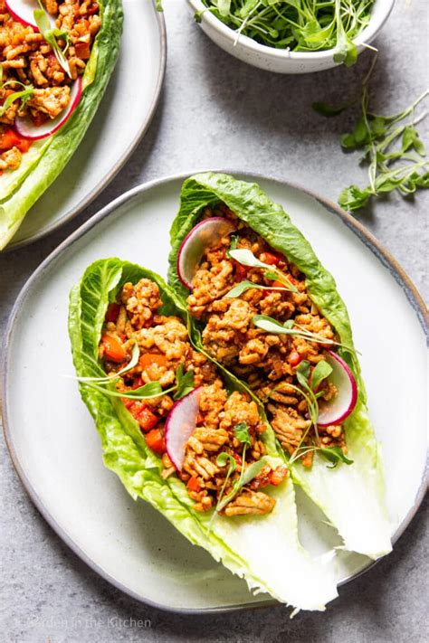 Chicken Lettuce Wraps Recipe Garden In The Kitchen