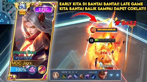 DETIK DETIK LEOMORD JADI HERO HARAM PAKAI BUILD INI DAMAGE GAK NGOTAK