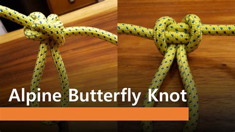 Alpine Butterfly Knot Youtube