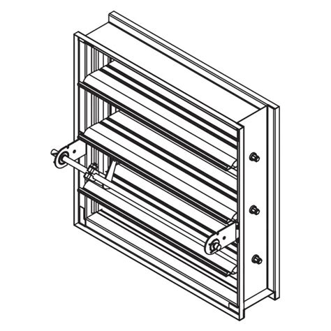 Bim Nesneleri Ücretsiz Indirin Fire Damper 3 Hour Dynamic Rated Airfoil Blade Fd 350