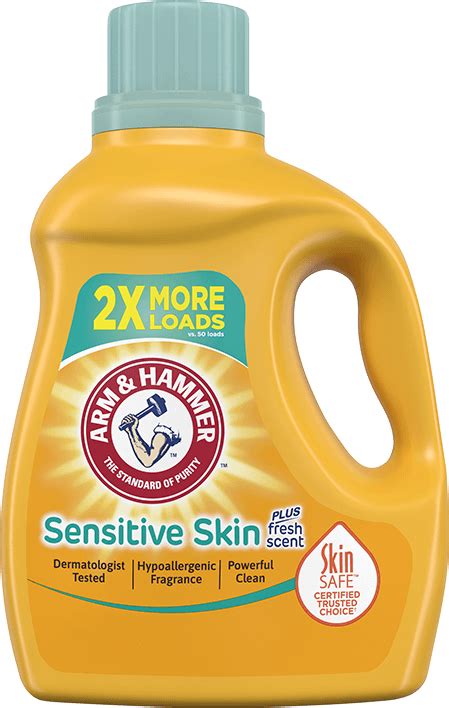 ARM HAMMER Sensitive Skin Plus Hypoallergenic Fresh Scent Liquid