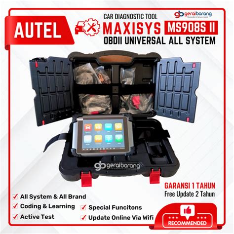 Jual Scanner Mobil Universal Autel Maxisys Ms S Ii Obd Kab