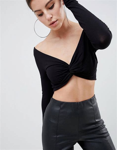 Just When I Thought I Didnt Need Something New From Asos I Kinda Do Bardot Crop Top Crop