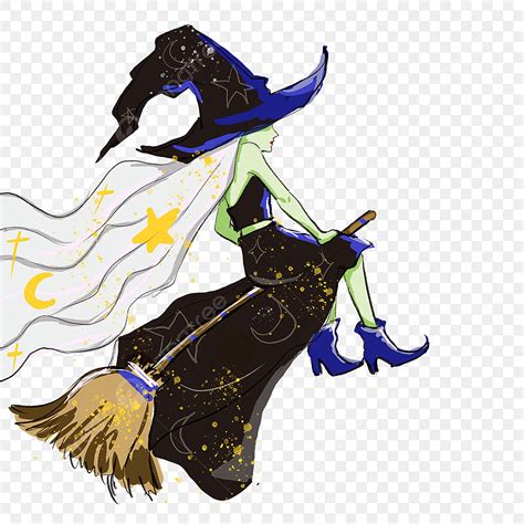 Witches Broom PNG Image, Magic Flying Broom Witch, Witch, Magic, Broom ...