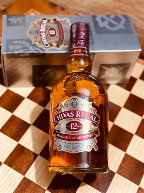 Whisky Chivas Regal 12 Años 750 Ml Estuche Original Flores a Domicilio