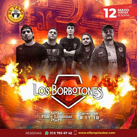 Los Borbotones En Vivo 12 Mayo El Faro