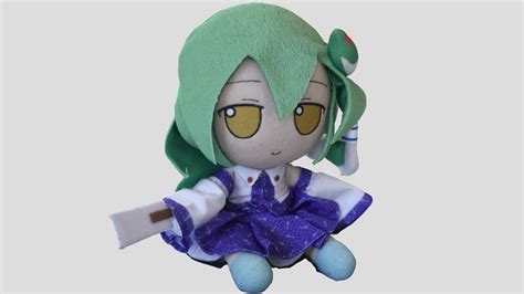 東方Project Sanae Kochiya Fumo 東風谷 早苗 ふも Download Free 3D model by