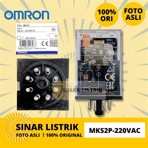 Jual Omron Relay Mks P Vac Mks P Vac Pin Shopee Indonesia