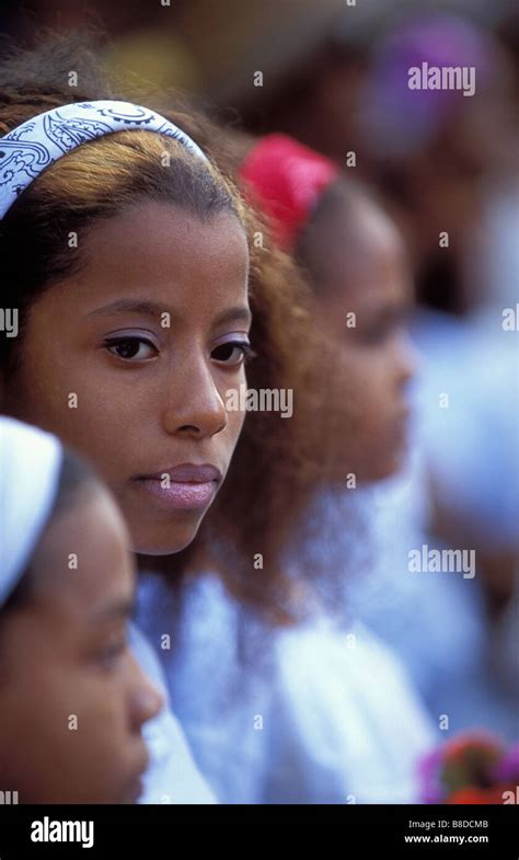 School Children Havana Cuba Stock Photo Alamy