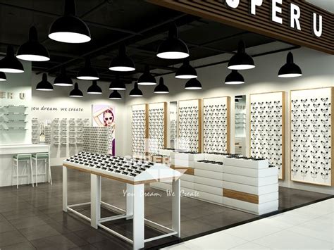 Classic Optical Display Furniture Design Eyewear Store Interior