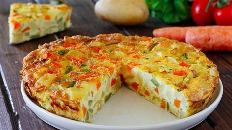 Réalisez agréablement les omelette de légumes au four Un plat