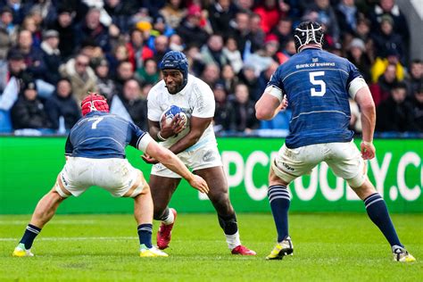 Champions Cup Les Avants Du Racing Cras S Par Ceux Du Leinster