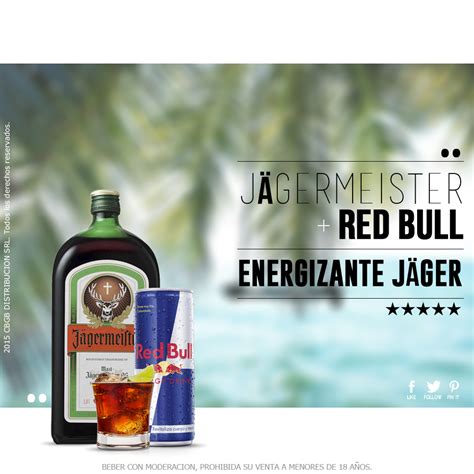 Jagermeister Red Bull Una Combinación única Sencillo De Preparar