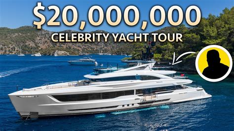 Inside A 20 000 000 Brand New Celebrity Owned Mega Yacht YouTube