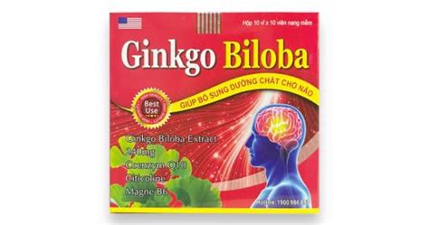 Tpcn Ginkgo Biloba 240mg đỏ Hộp 100 Viên Mềm Usa Nhà Thuốc Thân Thiện Việt Trì Phú Thọ