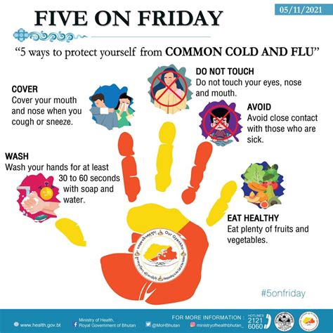 Five On Friday Five Ways To Protect Yourself From Common Cold And Flu