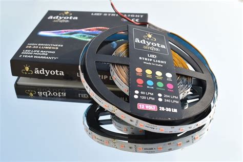 M Adyota White Pvc Led Strip Light For Decoration Corded Electric At