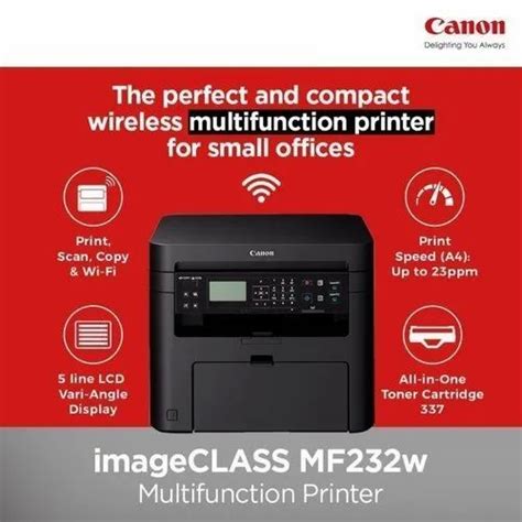 Canon Imageclass Mf W All In One Laser Wi Fi Monochrome Printer