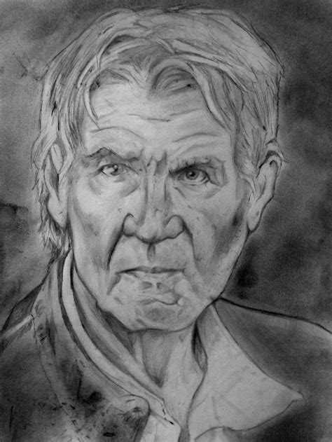 Han Solo Drawing by DiegoE05 on DeviantArt