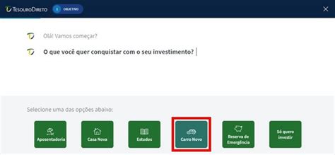 Simulador de Tesouro Direto como escolher o melhor título para investir