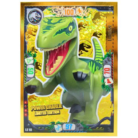 Lego Jurassic World 3 Karten Sammelkarten Trading Cards 2023 Go