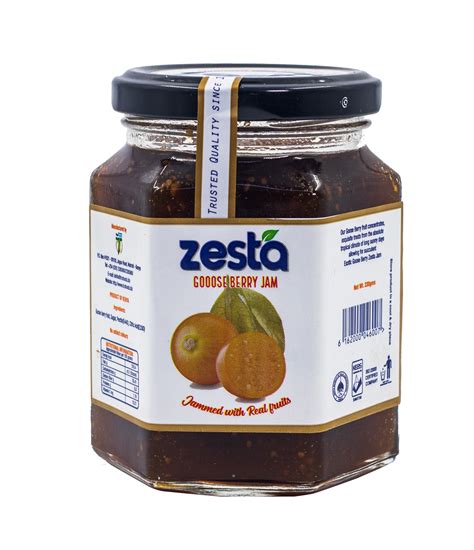 Zesta Exotic Gooseberry 330g Raisons Distributors Ltd