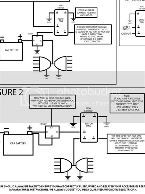 Negative Switched Spotlight Wiring Diagram Hilux Electrical Wiring Work